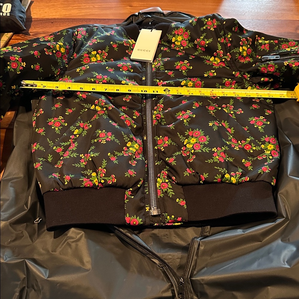 BNWT Gucci Floral Bouquets Print Bomber Jacket - Picture 9 of 10